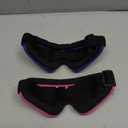 Dizywiee 2-Pack Kids Ski Goggles, Snowboard Goggles for Youth Teens Boys & Girls, Winter Snow Sports Goggles, Blue and Pink