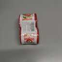 LaRibbons Christmas Wired Ribbon 2.5 inch Double Faced Red HO and Striped Christmas Ribbon for Tree Garland, Wreath Bow, Xmas Crafts Decorations, 2 Rolls 10 Yards Total