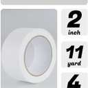 Lichamp Double Sided Carpet Tape 2" x 44 Yards, Hardwood Floors Carpet Tape for Area Rugs On Carpet Tile Stickers Rug Gripper Tapes, 11 Yards x 4 Rolls