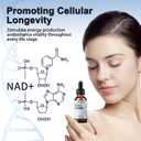 Liposomal NAD+800mg, NAD Liquid Supplement for Maximum Absorption - NMN or Nicotinamide Riboside Alternative, Healthy Aging Energy Metabolism and Vitality,NAD+ Supplement Drops