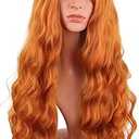 Orange Red Hair Wig