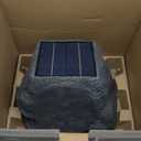 Victrola Rock Speaker Connect, Stone, Wireless Outdoor with Bluetooth 5.3, 22-Hour Battery Life, with Solar Charging, Link Up to 20 Rock Speakers, IP65 Water & Dust Resistant (Single)