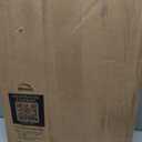 Mayfair Padded Toilet Seat, Cushioned Soft Vinyl over Wood Core Seat, Secure Hinges, Easy Clean, Made in USA, Elongated, Bone