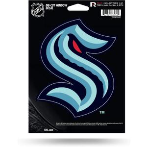 Rico Industries NHL Seattle Kraken Die Cut Vinyl Decal, 5 x 7