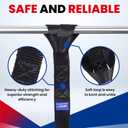 MOCA 8-Pack Soft Loop Tie Down Straps 12000 Lbs Breaking Strength 1.6 x 17 inches, Heavy Duty Tie Down Loops for Secure Trailering of Kayak, Motorcycles, ATV, UTV (8 Pieces, Black)