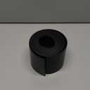 Self Adhesive Rubber Strips, Solid Neoprene Rubber Sheets Rolls Strips with Adhesive Backing, Self Stick Rubber Gasket Pads for DIY, Seals, 4" Wide x 1/8" Thick x 120" Long