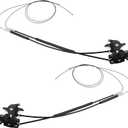 Left & Right Power Sliding Door Cable Kit W/O Motor Fit for Honda Odyssey 2005-2010, Sliding Door Cable Replace# 72010-SHJ-A21 Driver Side, 72673-SHJ-A21 Passenger Side