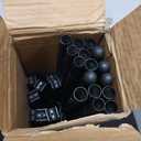 Room Divider 6FT Tall Folding Privacy Partition Screen, 88'' W Portable Wall Divider for Room Separation, Freestanding 4 Panel Room Divider Panel Privacy Screen for Dorm Studio Office, Grey