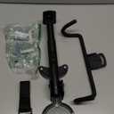 Bike Wall Mount,Heavy Duty Bike Hanger, Mounted Bike Hook for Garage Wall,Horizontal Bike Rack for MTB,Road And Hybrid Bikes Storage,Thicker Metal With Rubber Coating.(Adjustable*1Pack)