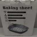 Nonstick Turkey Roasting Pan with Rack - 1713 Inch Extra Large Roaster Pan, Deep Turkey Tray for Oven, U-Shaped Rack, Wider Handles, Ideal for Ovens, Thanksgiving, and Christmas