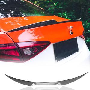 Rear Trunk Spoiler for Alfa Romeo Giulia Sedan 2015-2024 Car Rear Boot Lid Highkick Spoiler Wing Lip Carbon Look