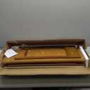 Suwoic Bamboo Shoe Rack Organizer, 4 Tier Shoe Shelf Storage Organizer, for Entryway, Hallway, and Closet (Brown-31.5)