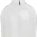 Tablecraft Home Glass Syrup Bottle with Vented Stainless Steel Pourer - 500ml