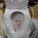 TOTO WASHLET C5 Electronic Bidet Toilet Seat with PREMIST and EWATER+ Wand Cleaning, Elongated, Cotton White - SW3084#01