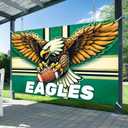 Football Banner Game Day Party Decor Large Sport Themed Background Super Bowl Banner Backdrop for Football Party, Tailgate and Fan Celebration, 71 x 43 Inches