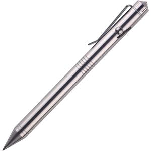 SMOOTHERPRO Bolt Action Pen Decent Stainless Steel Compatible with Pilot G2 Refill Durable Stainless Steel Clip for EDC Pocket Design (SSG050)
