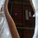 67" "Papaya" shaped Modern Style Mirror with LED Backlight