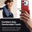 TORRAS Magnetic Slim-Fit for iPhone 17 PRO MAX Case, Ultra-Thin 17 ProMax Phone Case Compatible with MagSafe, Light Anti-Scratch Matte Hard PC Bayer 6.9 inch OriginFit, Red