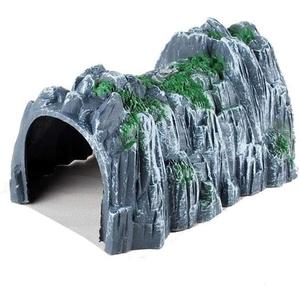 NWFashion Model Scenery 1:160 Scale N Gauge Plastic Rockery Tunnel Track Train Accessories Toy (1PC)