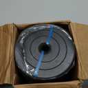 1/2" 48"*100' Black Hardware Cloth, 19 Gauge PVC Coated Wire Mesh Vinyl Coated Fence, Chicken Wire Fencing Roll, for Chicken Coop Garden Fencing Rat Wire Mesh