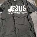 Christ Jesus The Way. The Truth. The Life Blessed Christians Men T-Shirt, S