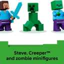 LEGO Minecraft The TNT Jungle House Kids Toy for Pretend Play - Collectible Minecraft Toy - Building Set for Boys and Girls 8+ - Gift Idea for Birthdays and Video Game Fans - 21275