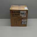 Aeitto Ice Makers Countertop, 9 Ice Cubes Release in 6 Mins, 26Lbs/24H, 2 Sizes of Bullet Ice Machine,Self-Cleaning Portable Ice Maker with Ice Scoop and Basket for Home Kitchen Office RV Bar, Black