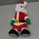 Gfilay Dancing Santa Claus, 14" Santa Doll Animated Christmas Toys Singing Spanish Song Xmas Santa Toys for Kids