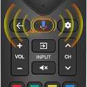 Voice Remote Control Compatible with Philips TV,Replacement Remote for Philips Google Smart TVs URMT26CND002