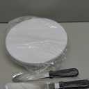 Kootek 71PCs Cake Decorating Kit, Baking Supplies Tools - Includes Cake Stand Turntable, 12 Icing Piping Tips Set, 2 Frosting Spatulas, 3 Scrapers, 50+2 Piping Bags, Coupler, Video Tutorial, Booklet (White)