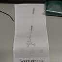 Weed Puller Tool,Detachable Stand Up Weed Puller with Long Handle,3-Claw Steel Head Weeder Tool,No Bending/Kneeling for Lawn, Yard & Garden Tool,Easily Remove Weeds (Orange)