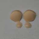 Niidor Adhesive Bra Strapless Sticky Invisible Push up Silicone Bra for Backless Dress (Nude)