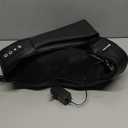 InvoSpa Shiatsu Massager with Heat - Deep Tissue Kneading Pillow for Neck, Shoulders, and Back - Electric Full Body Massage (Black)