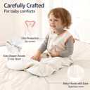 Baby Sleep Sack 18-24 Months 100% Cotton 0.5 Tog 2t Toddler 3 Pack | Wearable Blanket Breathable Soft Summer Lightweight Sleep Sacks with 2-Way Zipper, Size: XL(18-24M)
