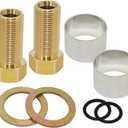 1 Set 100818 Thick Countertop Extension Set for Faucet Valves, Faucet Shank Extension
