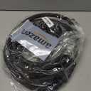 3/8” Pressure Washer Hose 25FT 4000psi,Rubber Hose,Quick Connect,360° Swivel,Kink-resistant,Heavy Duty,Black