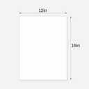 Somime 10 Pack Backing Boards, 12x16 Uncut White Mats Matboards, Acid-Free Backerboards for Art Prints, Ideal for Photos, Pictures, Prints, and Frames