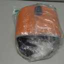 Heated Mouse Pad Hand Warmer - Dual-Sided Heating USB Heated Mouse Pad - 3 Temperature & Timer Settings Faux Lether Surface Mouse Hand Warmer - Gift for Office Work Home Gaming - Orange