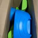 Step2 Rain Showers Splash Pond Water Table, Kids Water and Sand Activity Sensory Playset, Summer Outdoor Toys, 13 Piece Water Toy Accessories, For Toddlers 1.5+ Years Old, Blue & Green