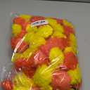 5 PC - 5 feet Marigold Garland |Indian/American Wedding Party Mantle Decoration, Faux Garlands Wedding Garland, Diwali Decoration, Spring Bush Floral! (Yellow & Dark Orange)