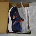 Skechers Boys' Bounder Brisk-Burst Sneakers (4.5 Big Kid, Navy Blue)