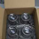 Mfacoy Glass Coffee Mugs Set of 4, Clear Large Coffee Mug 15 Oz With Handles for Hot Beverages, Clear Mugs for Tea, Cappuccino, Latte, Espresso Coffee, Juice, Glass Coffee Cups | Large Coffee Mug, With Handles, for Hot Beverages, Clear Mugs, for Tea, Cappuccino