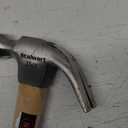 16-Ounce Claw Hammer - Basic Hand Tool for DIY and Woodworking with Natural Wood Anti-Vibration Handle and Drop-Forged Steel Head by Stalwart