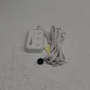 Extension Cord 15 ft, Power Strip with 6 Outlets 4 USB Charger(2 USB C Port), Flat Plug Outlet Extender Long Cord, Protection for Indoor, Home, Office Supplies, Dorm Room Essentials