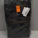 Hat Storage Box for Women & Men, Hardboard Support Hat Boxes with 1 Door Hook Hat Organizer, Cowboy Hat Box for Travel, Hat Bag Hat Case (Black)