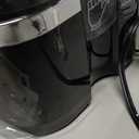 Dual-Head Electric Citrus Juicer, Lemon Squeezer with Power Cord and Cleaning Brush, 1-Button Automatic Juicer Machine for Orange, Lemon, Lime, Easy to Clean & Use, Built-in Cutter(Black)