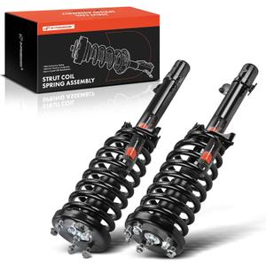 A-Premium Front Struts Compatible with Honda Accord [3.5L] 2008-2012, Sedan - 2x Replacement Suspension Complete Strut Assembly Shock with Coil Spring
