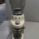 Smeg 50's Retro Style Aesthetic Coffee Grinder, CGF01 (Cream)