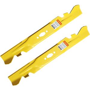 SummerCool 42" Mower Blades Replacement for Cub Cadet ZT1-42 XT1-LT42 ZT1-42E ZTS1-42 XT2-LX42 42 Inch Decks Mowers,742P05177A-X Mulching Mower Blades (2 Pack)