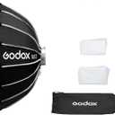 Godox S85T 85cm/33.5in Quick Release Umbrella Softbox Professional Foldable Softbox with Standard Bowen Mount & Diffusers for Photography Studio Photography Portrait Live Stream